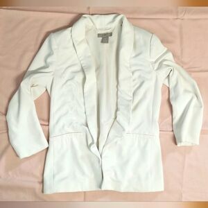 H&M Women's White Blazer Jacket XS